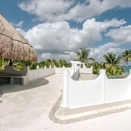 Luxury 5-Br Beachfront Home In Tulum Casa Sofia Gato Dış mekan fotoğraf