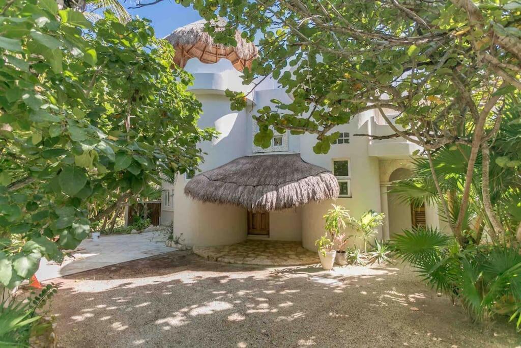 Luxury 5-Br Beachfront Home In Tulum Casa Sofia Gato Dış mekan fotoğraf